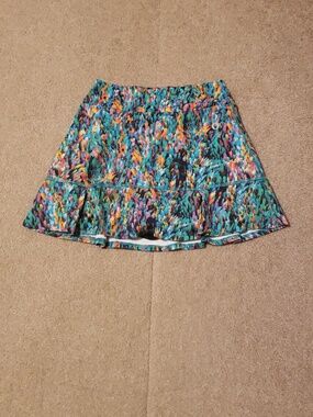 Dona Jo Women's Multicolored Fitwear Skirt